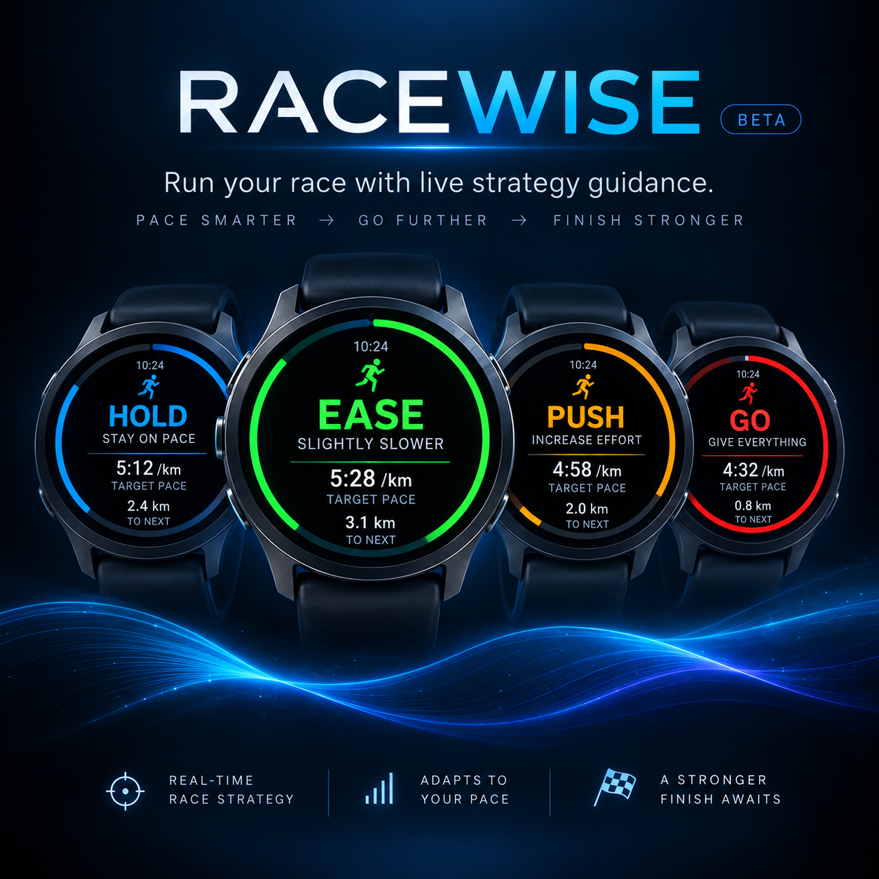 RACEWISE screen preview